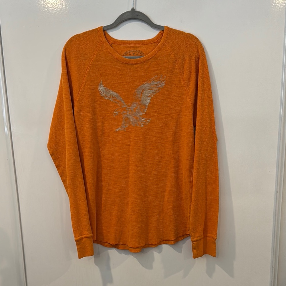 American Eagle Outfitters Orange Relaxed Sweatshirt